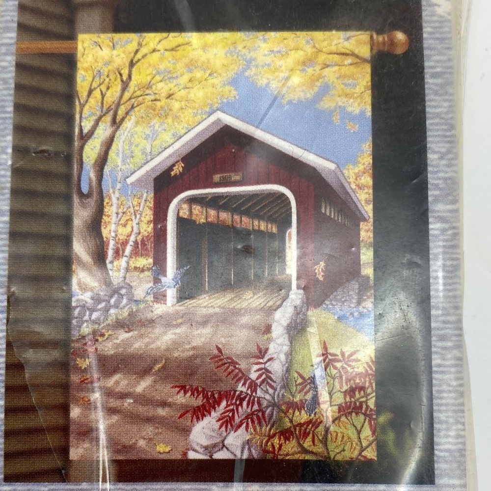Scenic Covered Bridge Wall Art